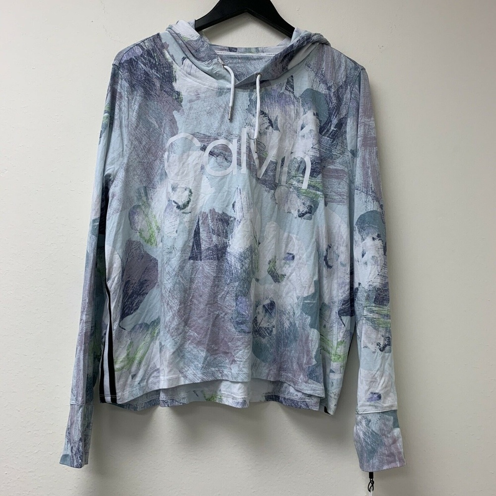 NWT Calvin Klein Women’s Logo Hooded Sweatshirt XXL